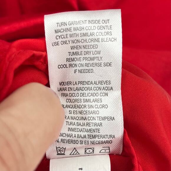 Laura Ashley London Red Holiday Christmas Dress Plaid Details Fancy Girl's 5 - Picture 5 of 8